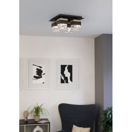 Eglo - Iluminação de teto 4xE14/40W/230V