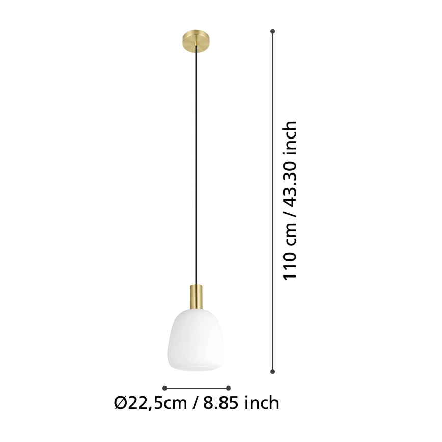 Eglo - Candelabro suspenso 1xE27/40W/230V