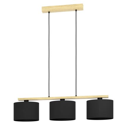 Eglo - Candelabro suspenso 3xE27/40W/230V