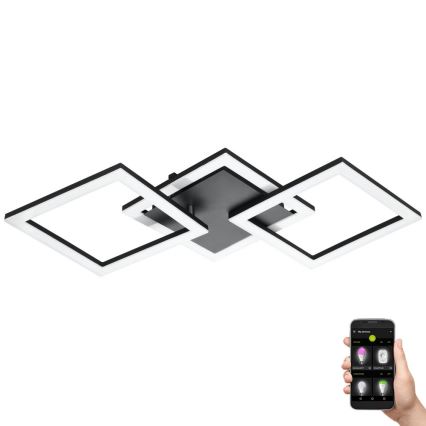 Eglo - Iluminação de teto LED com regulação LED/32,4W/230V