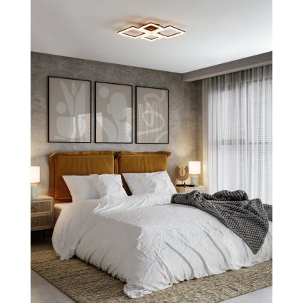 Eglo - Iluminação de teto LED com regulação LED/42W/230V