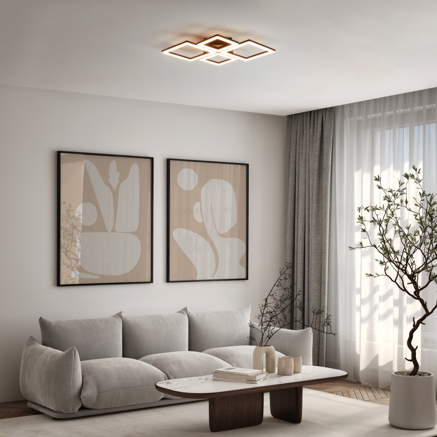 Eglo - Iluminação de teto LED com regulação LED/42W/230V