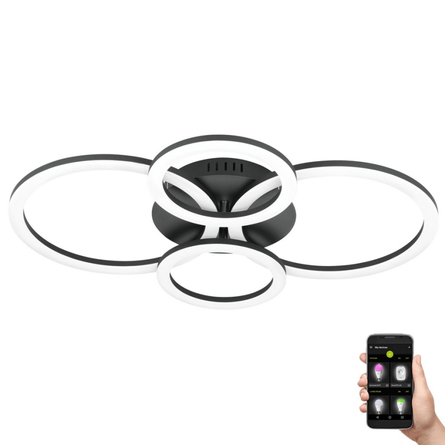 Eglo - Iluminação de teto LED com regulação LED/41W/230V