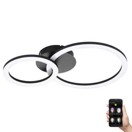 Eglo - Iluminação de teto LED com regulação LED/15W/230V