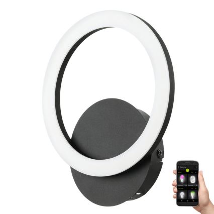 Eglo - Iluminação de parede LED com regulação LED/12W/230V