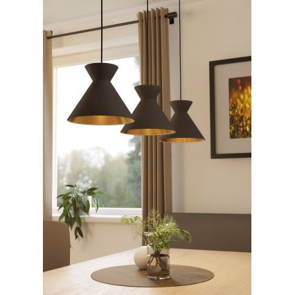 Eglo 900348 - Candeeiro pendente em cabo NASTASIA 3xE27/40W/230V