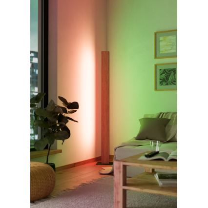 Eglo - Candeeiro de chão LED RGBW com regulação LED/35W/230V 2700-6500K