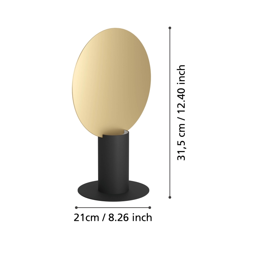 Eglo - Candeeiro de mesa LED 1xGU10/4,5W/230V 3000K
