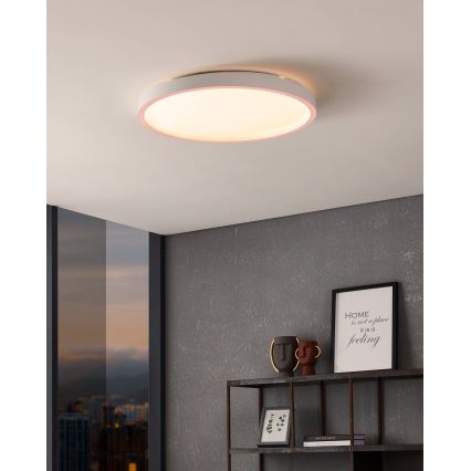 Eglo - Iluminação de teto LED RGBW com regulação LED/34,5W/230V 2700-6500K