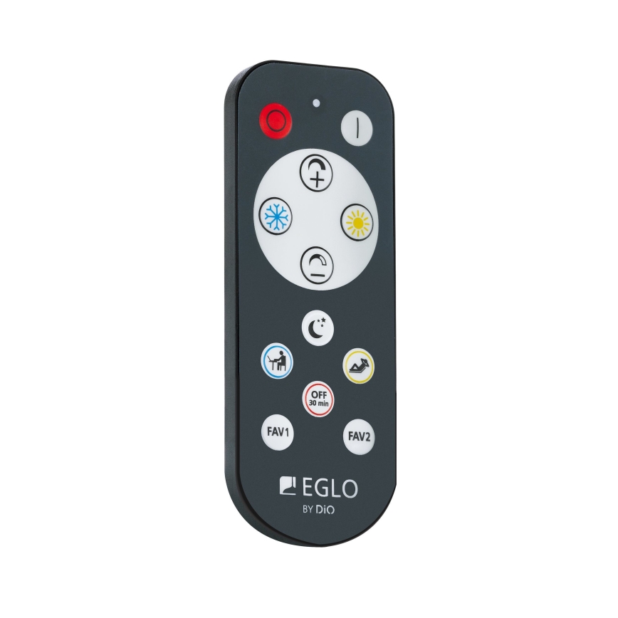 Eglo - Iluminação de teto LED com regulação LED/15W/230V dourado + controlo remoto