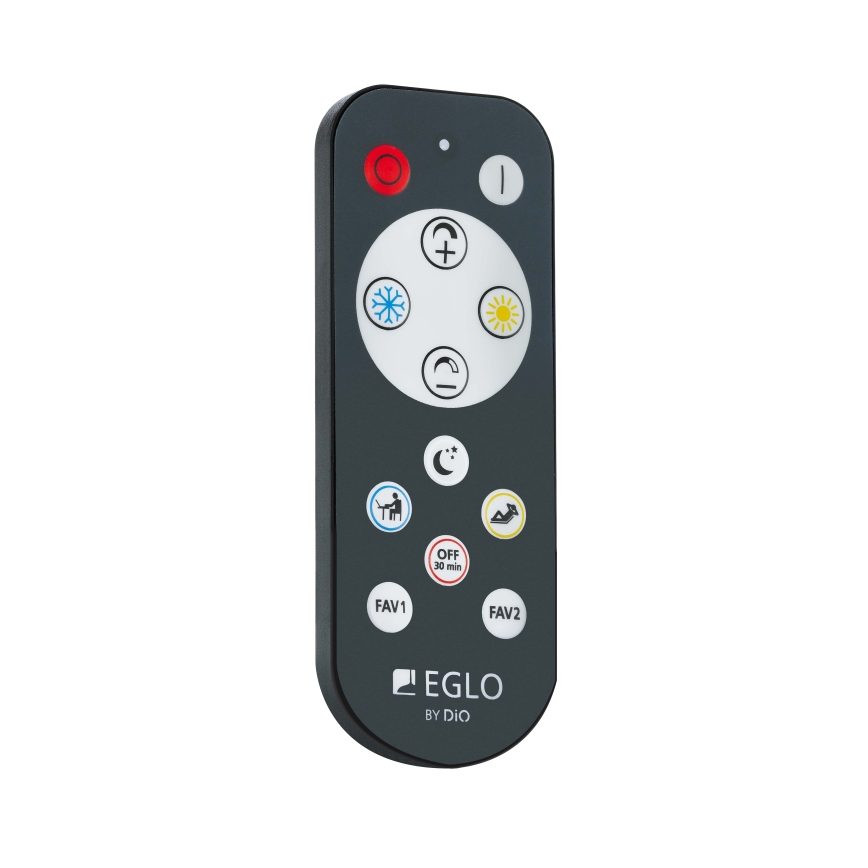 Eglo - Iluminação de teto LED com regulação LED/15W/230V dourado + controlo remoto