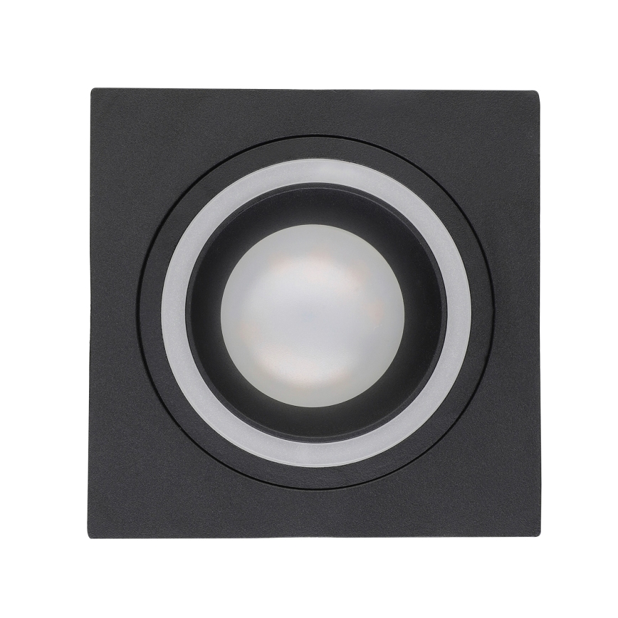 Eglo - Iluminação embutida 1xGU10/35W/230V antracite