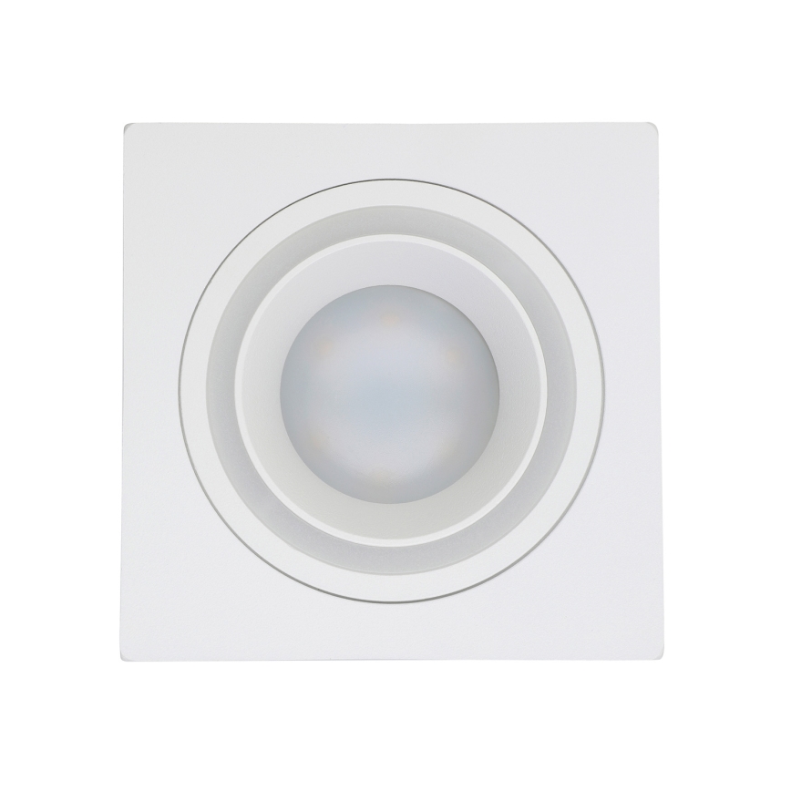 Eglo - Iluminação embutida 1xGU10/35W/230V branco