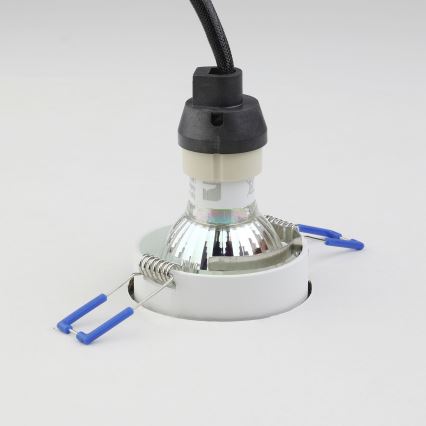 Eglo - Iluminação embutida 1xGU10/35W/230V branco