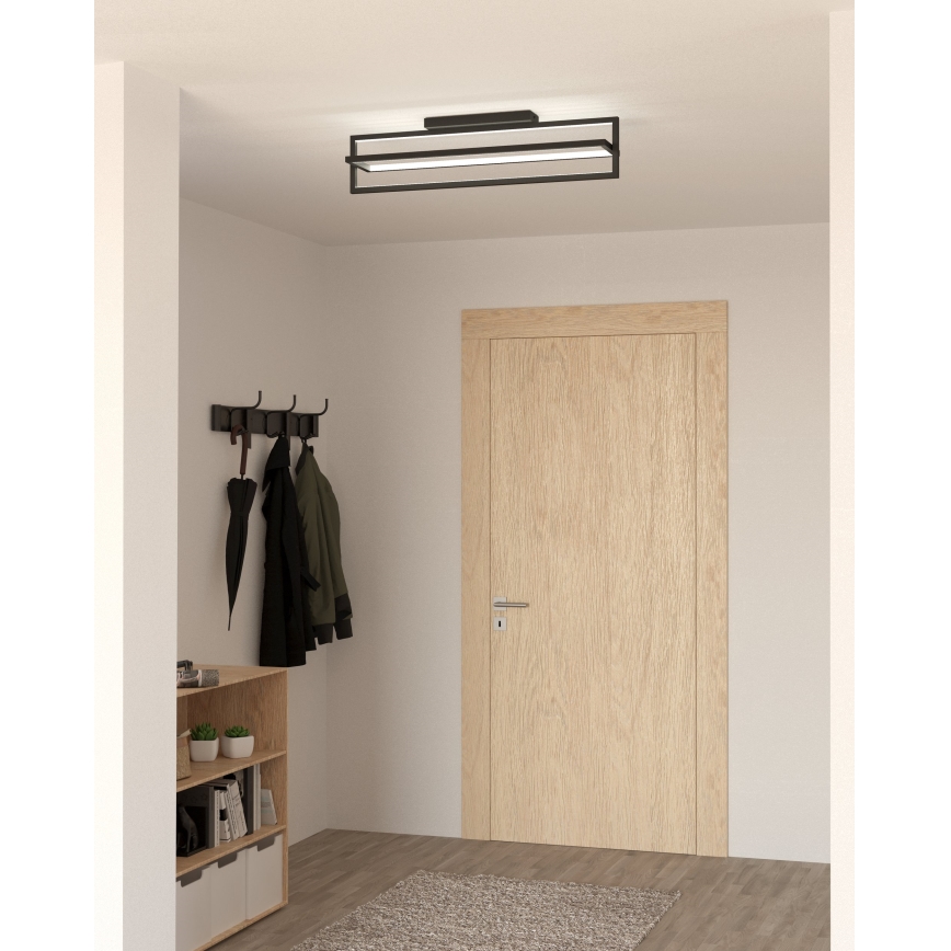 Eglo - Iluminação de teto LED com regulação LED/34W/230V + controlo remoto