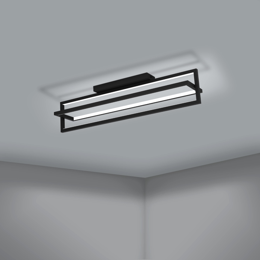 Eglo - Iluminação de teto LED com regulação LED/34W/230V + controlo remoto