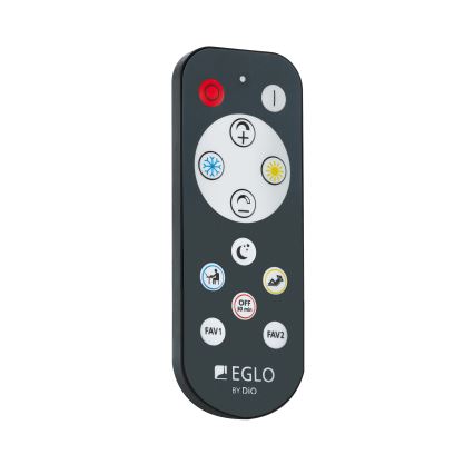 Eglo - Iluminação de teto LED com regulação LED/34W/230V + controlo remoto