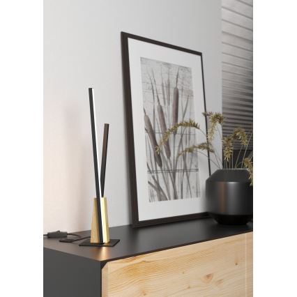 Eglo - Candeeiro de mesa LED LED/12W/230V