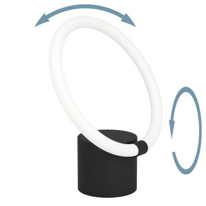 Eglo - Candeeiro de mesa LED LED/11,5W/230V