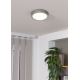 Eglo - Iluminação de teto LED com regulação LED/11W/230V cromado