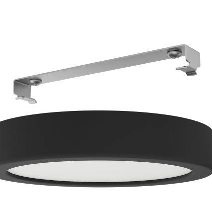 Eglo - Candeeiro de tecto para casa de banho LED/11W/230V IP44 preto Ø 16 cm