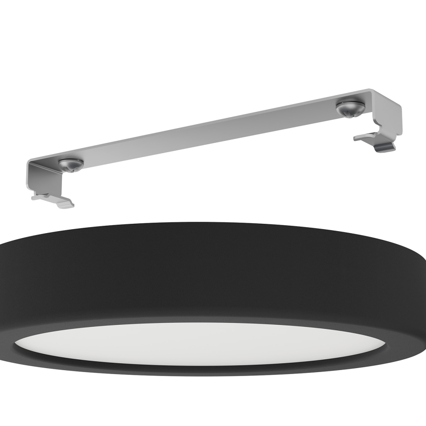 Eglo - Candeeiro de tecto para casa de banho LED/11W/230V IP44 preto Ø 16 cm