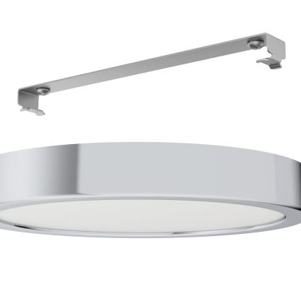 Eglo - Candeeiro de teto LED para casa de banho LED/17W/230V IP44 cromado brilhante diâmetro 21 cm