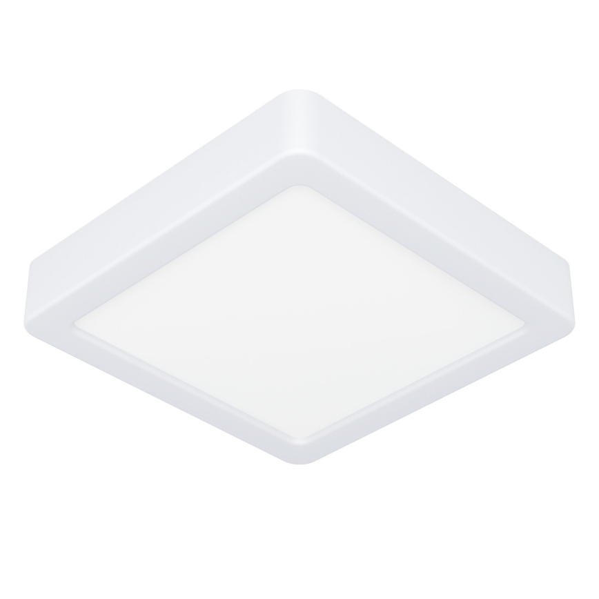 Eglo - Candeeiro de tecto LED para casa de banho LED/11W/230V IP44 branco 16x16 cm