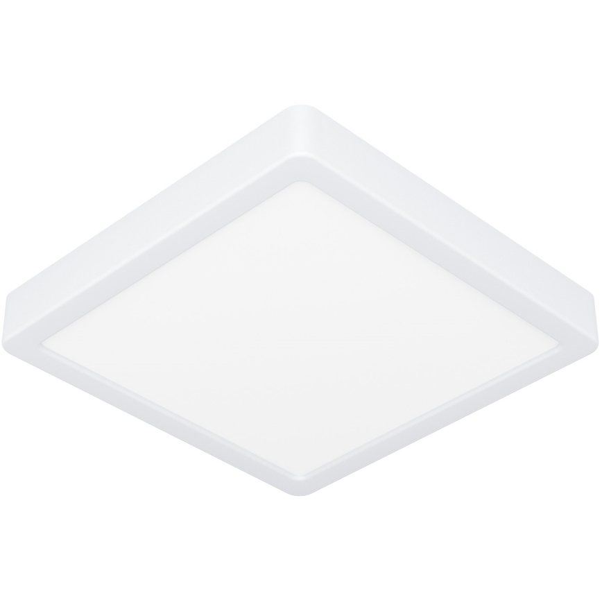 Eglo - Candeeiro LED de tecto para casa de banho LED/17W/230V IP44 branco 21x21 cm