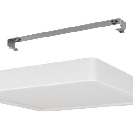 Eglo - Candeeiro LED de tecto para casa de banho LED/17W/230V IP44 branco 21x21 cm