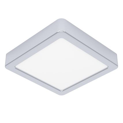 Eglo - Candeeiro de tecto LED para casa de banho LED/11W/230V IP44 acabamento cromado brilhante 16x16 cm