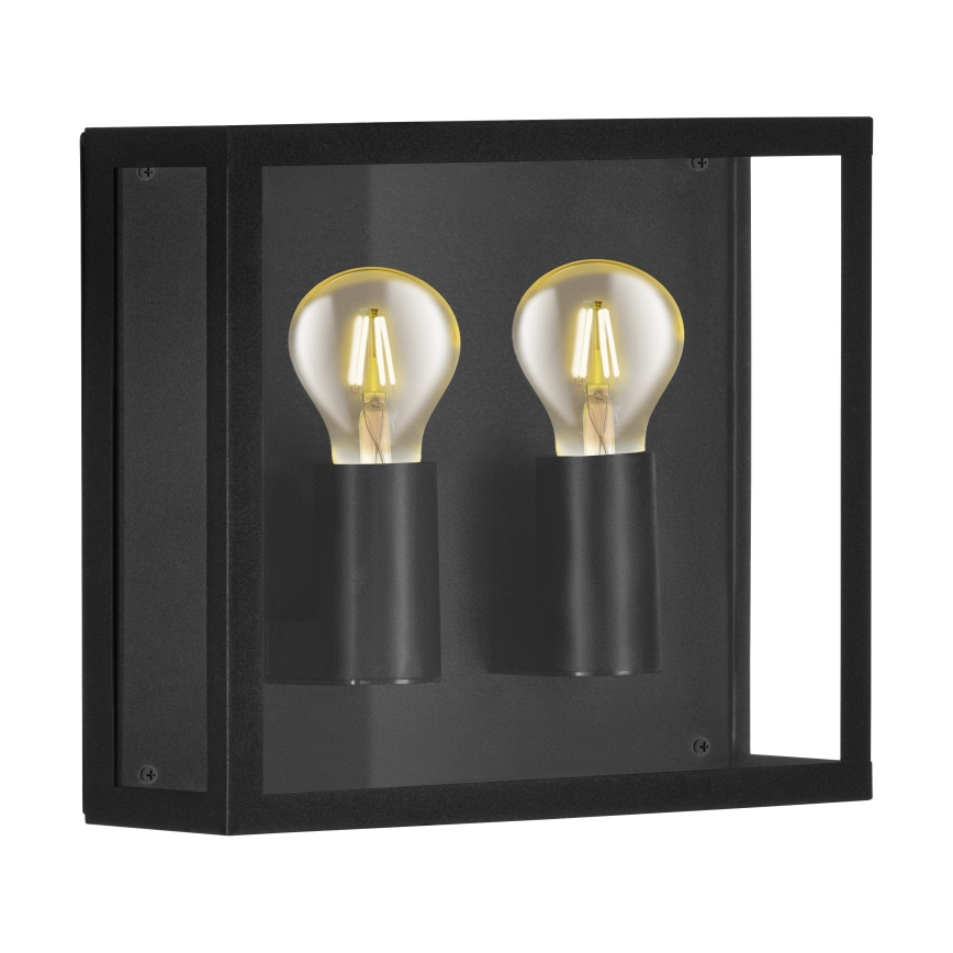 Eglo - Iluminação de parede exterior 2xE27/40W/230V IP44