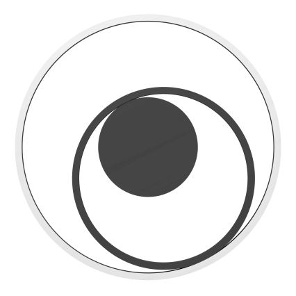 Eglo - Iluminação de teto RGBW com regulação LED/21,5W/230V