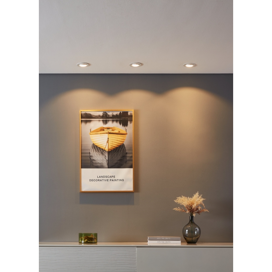 Eglo - CONJUNTO 3xLED Iluminação com regulação 3xLED/6W/230V branco