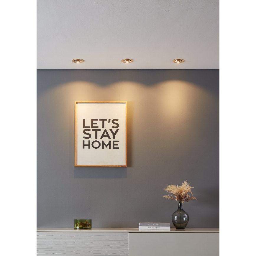 Eglo 900746 - CONJUNTO 3x Iluminações com regulação LED SALICETO 3xLED/6W/230V cromado