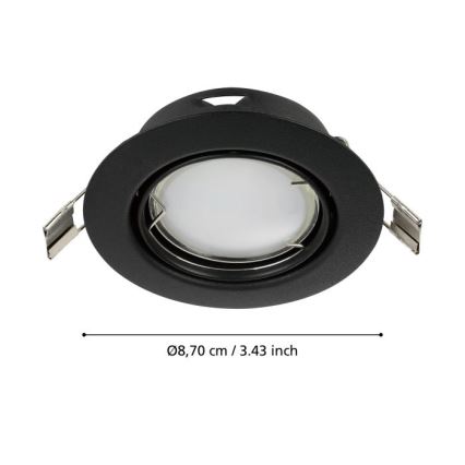 Eglo - Iluminação embutida LED 1xGU10/4,6W/230V