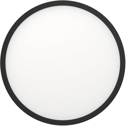 Eglo - Iluminação de teto LED com regulação LED/33,5W/230V diâmetro 45 cm preto