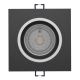 Eglo - LED RGBW Foco de encastrar com regulação LED/4,7W/230V preto