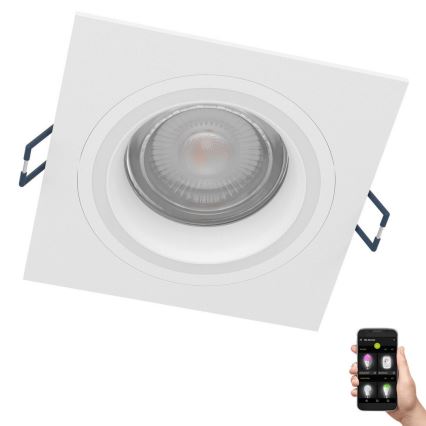 Eglo - LED RGBW Foco de encastrar com regulação LED/4,7W/230V branco