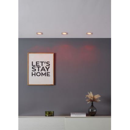 Eglo - LED RGBW Foco de encastrar com regulação LED/4,7W/230V branco