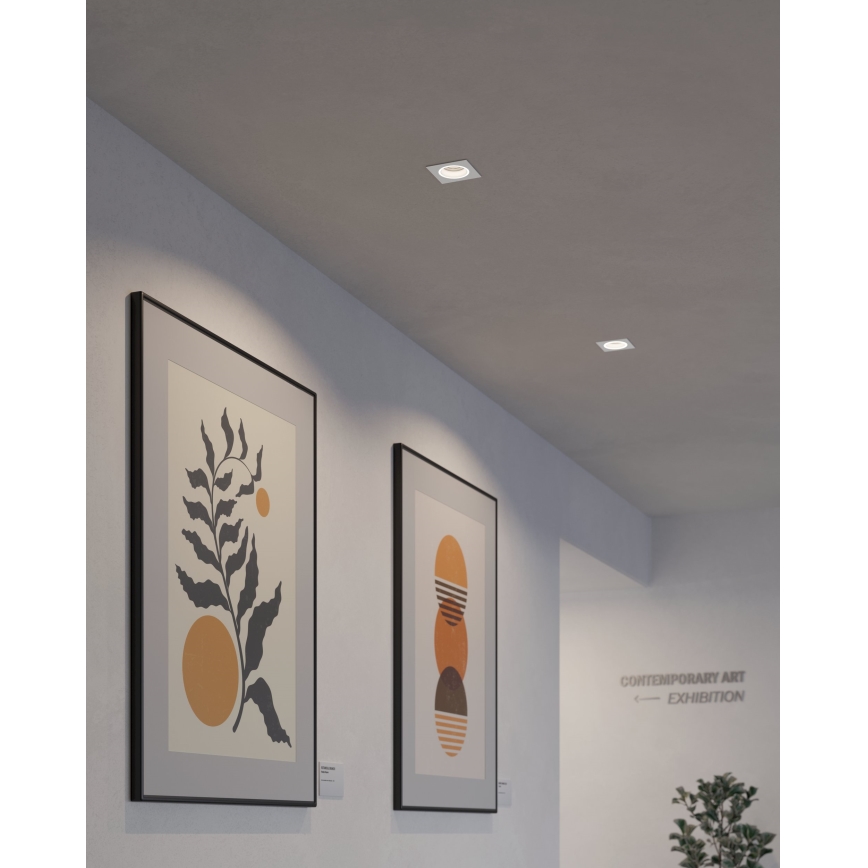 Eglo - LED RGBW Foco de encastrar com regulação LED/4,7W/230V branco