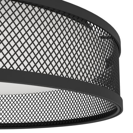 Eglo - Iluminação de teto LED LED/20W/230V preto