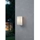Eglo - Iluminação de parede exterior 1xE27/40W/230V branco IP54