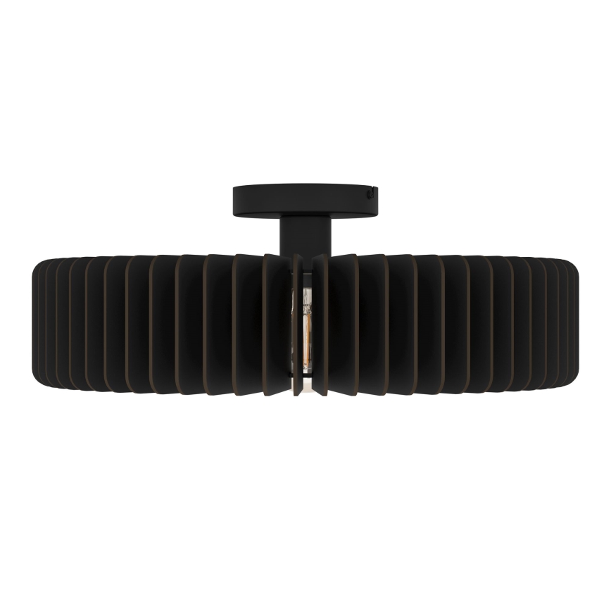 Eglo - Iluminação de teto 1xE27/40W/230V preto