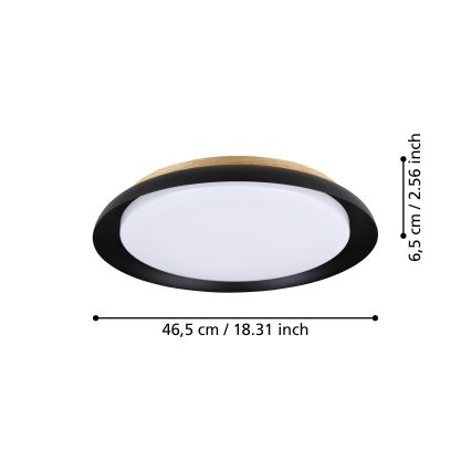 Eglo - Iluminação de teto LED LED/20W/230V