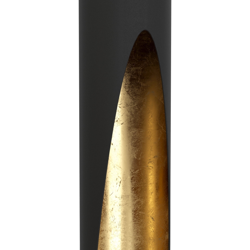 Eglo - Candelabro suspenso LED 1xGU10/4,5W/230V preto/dourada