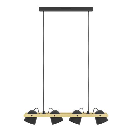 Eglo - Candeeiro suspenso LED RGBW com regulação 4xLED/3,7W/230V 2700-6500K