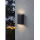 Eglo - Iluminação de parede exterior LED 2xLED/5W/230V IP65