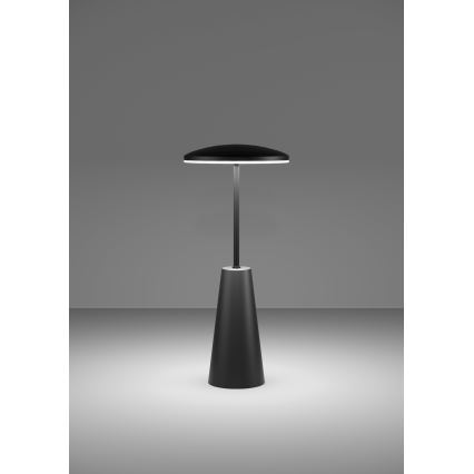 Eglo - Candeeiro de exterior LED tátil com regulação LED/2,8W/5V 2400K/3000K/4000K 5200 mAh IP54 preto