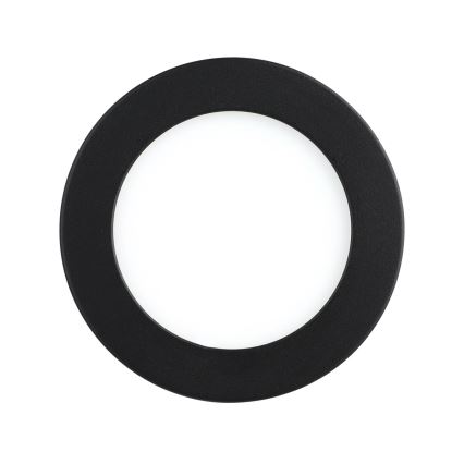 Eglo - Candeeiro de embutir LED/5,5W/230V 4000K preto Ø 11,7 cm